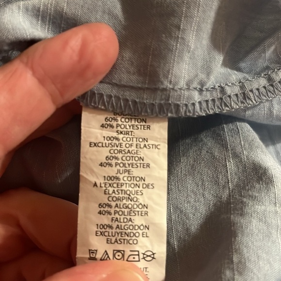 Place girls bunny dress size medium 7/8 . - Picture 6 of 7